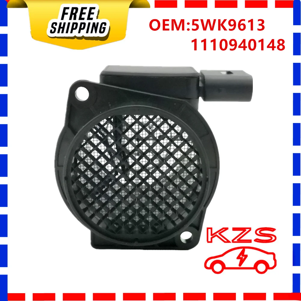 

5WK9613 1110940148 Датчик массового расхода воздуха для MERCEDES-BENZ W210 E200 S210 E200T R170 SLK200 SLK230 A208 C208 CLK200 CLK230