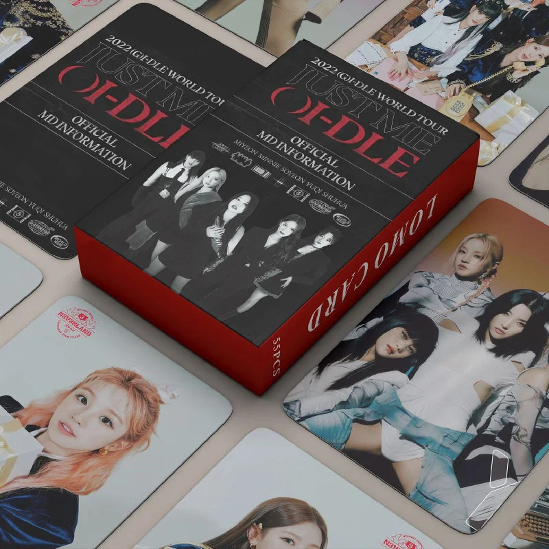 

Kpop Gidle Photocards New Album I Never Die Lomo Cards G I-DLE Photo Cards Postcards Fans Gift 54Pcs/Set