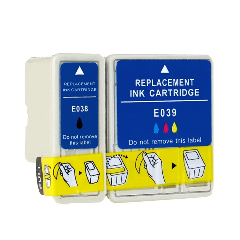 T038 T039 картриджи совместимые с принтером Epson 038 039 стилус C41 C41UX C43UX SX C45 CX1500 CX1500V