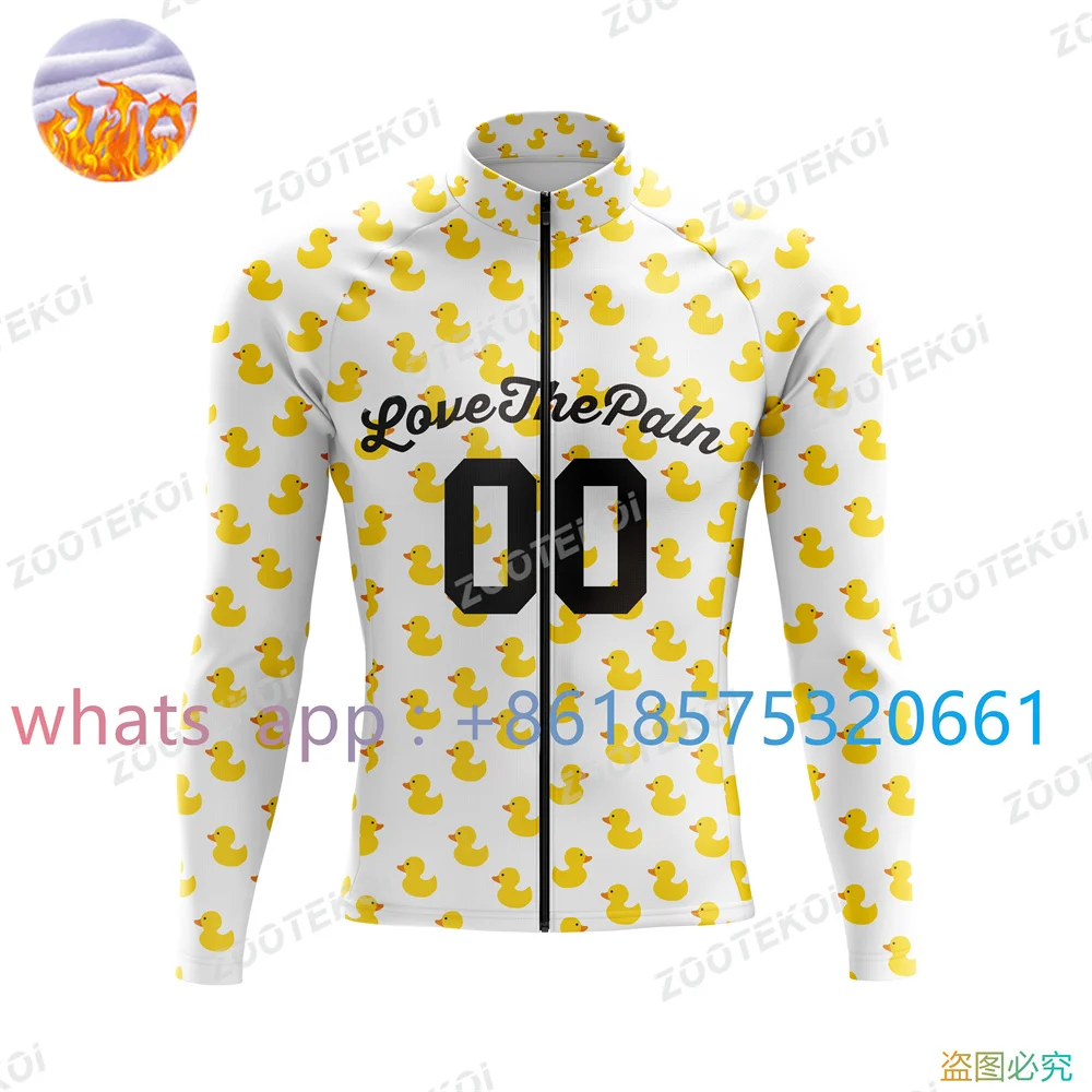 

Love The Pain New Winter Cycling Jacket Man Thermal Fleece Suit High Quality Sports Riding Jacket Outdoor Warm Cycling Clothing