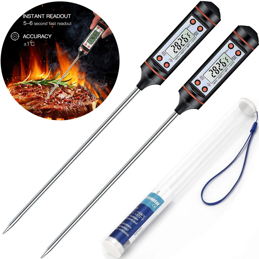 Термометр для мяса цифровой измеритель температуры приготовления пищи барбекю