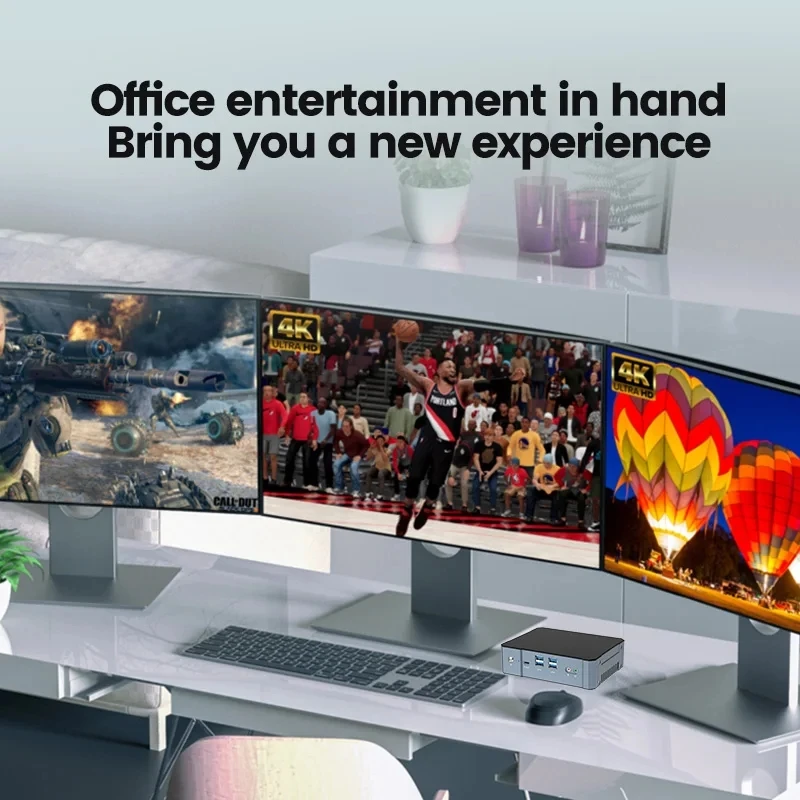 Topton новый игровой мини-ПК 13-го поколения i9 13900H i7 13700H настольный компьютер 2 * DDR5