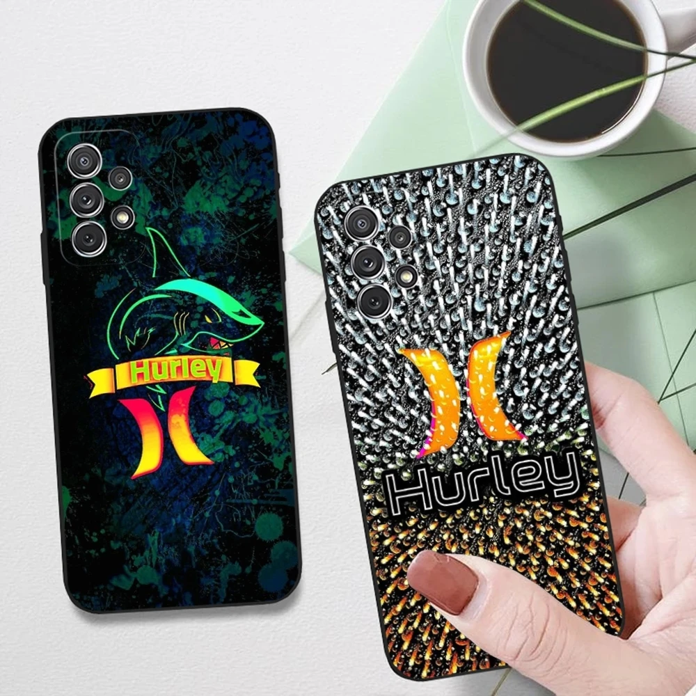 Чехол для телефона Hot Brand HurleyS Samsung Galaxy S20 S21 S24 S23 S22 Ultra Fe Plus M54 A34 A54 A24 A52 A53 Coque