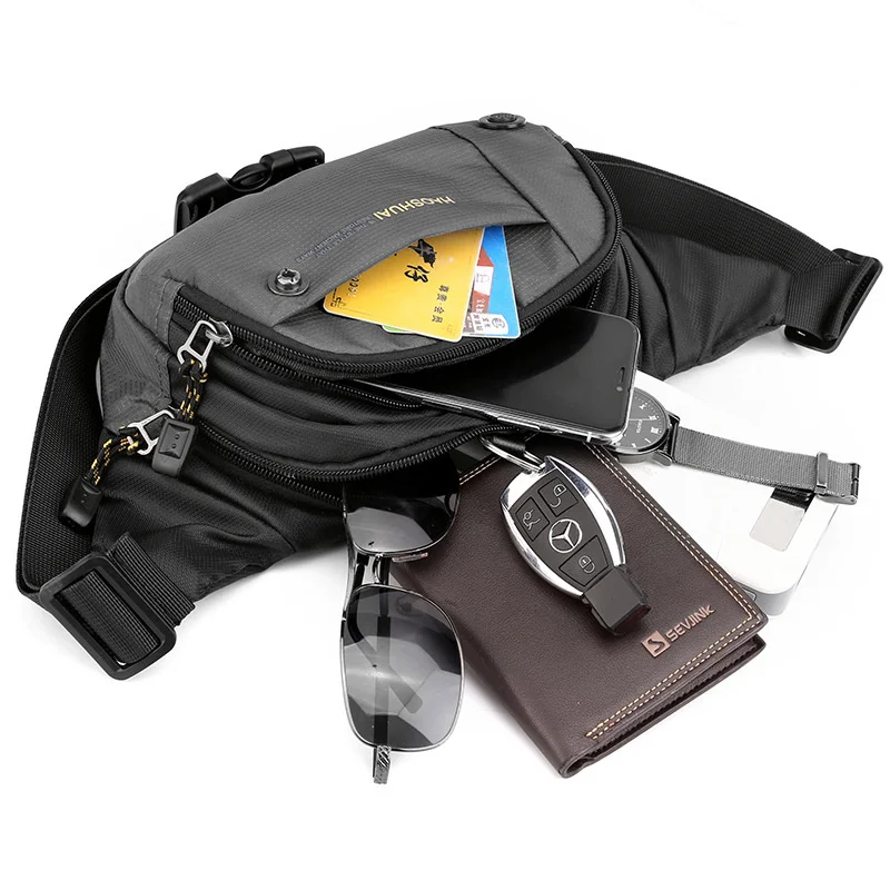 New outdoor sports waist bag multifunctional waterproof nylon cloth Single Shoulder Messenger Bag Travel mountaineering running