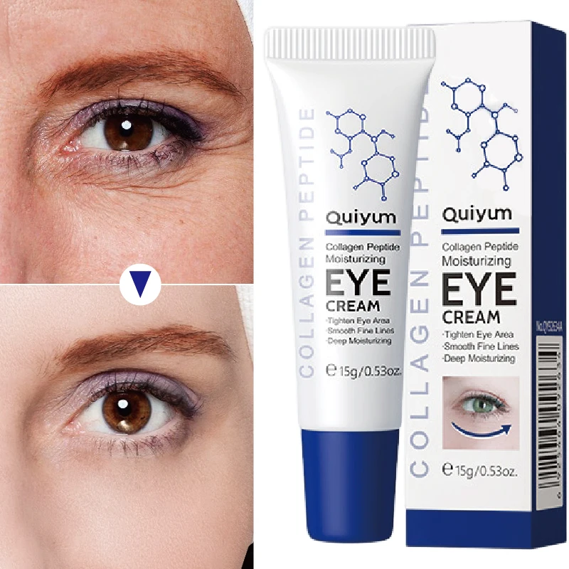 

Anti-Wrinkle Eye Cream Collagen Fade Fine Lines Anti Dark Circles Cream Remove Eye Bags Puffiness Anti-Aging Firming Eye Care