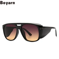 boyarn uv400 shades exclusive pop up modern charm retro large frame sunglasses punk trend street sunglasse