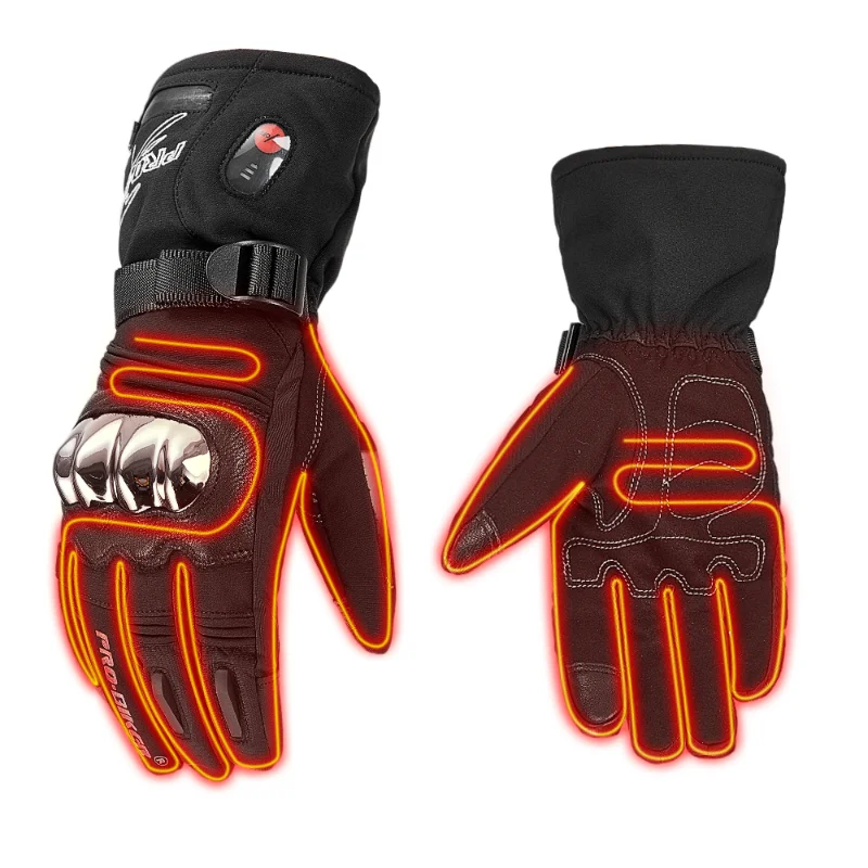 Мотоциклетные перчатки с подогревом