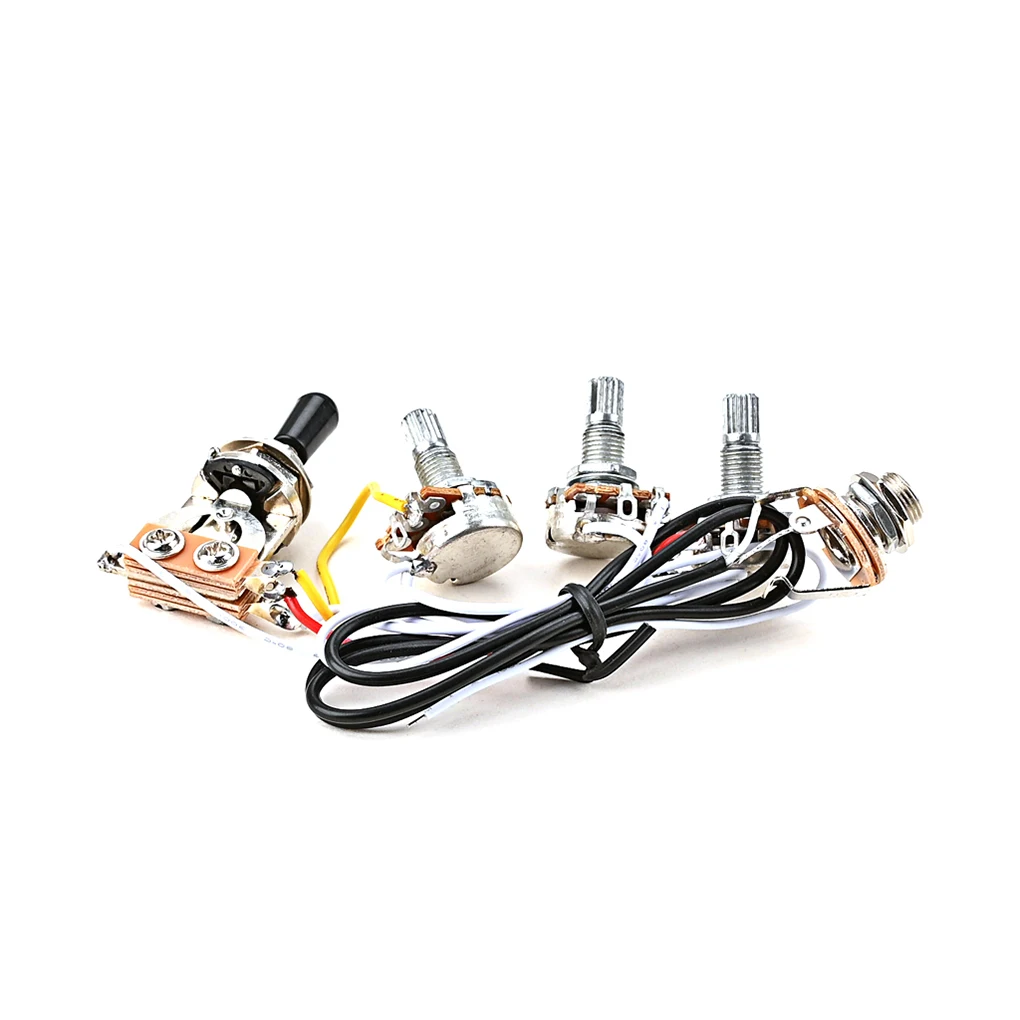 

Switch Wiring Harness Kit for Guitars Toggle Fittings Replacement