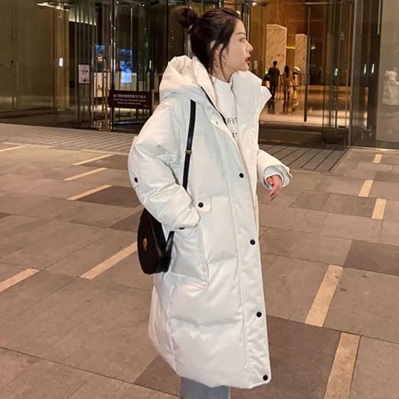 Winter Women's Cold Coat Parkas Super Hot Coats Hooded Long Cotton Padded Jacket Jackets Womens Winter Clothing 2022 Fashion