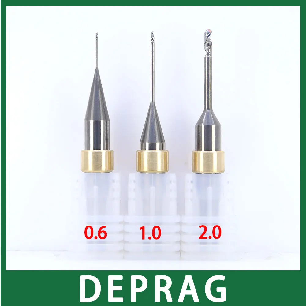 

DEPRAG W52 6 мм хвостовик CADCAM Tools Одиночная флейта, специальная для фрезерования ПММА, ПЭЭК и т. д.