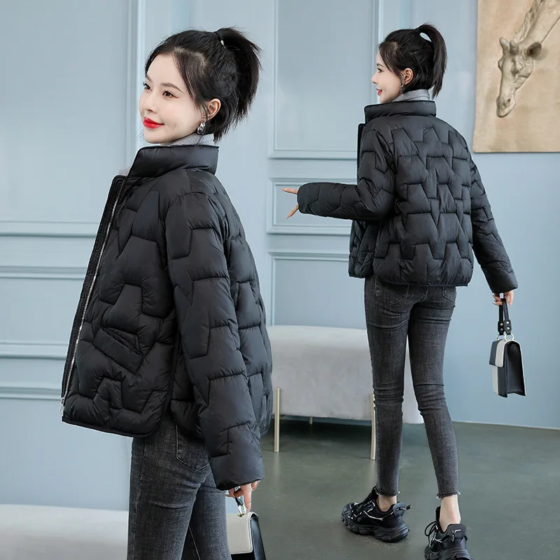 PinkyIsBlack Winter Jacket Women's Clothing 2022 New Down Cotton Padded Coat Female Fashion Short Parkas Puffer Jackets Coats