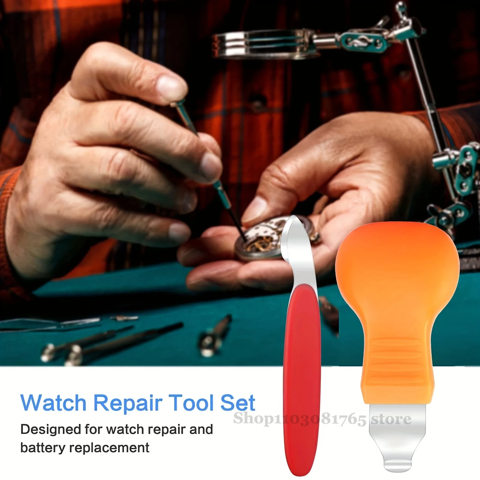 Многофункциональный Инструмент Для Ремонта Часов Твердый Корпус Открывалка