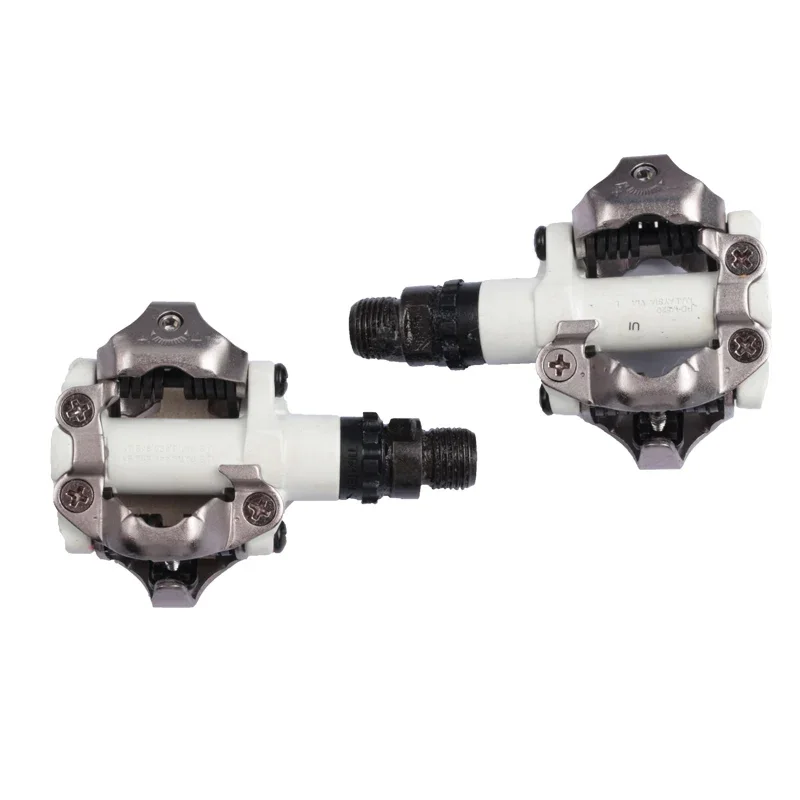 Для Shimano Deore M6000 M520 двухсторонняя педаль SPD черная серебристая для горного