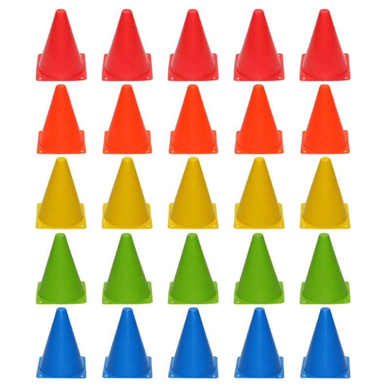 

5Pcs Training Traffic Cones Sport Marker Cones for Soccer Basketball Football Cones Training Outdoor Activity or Event