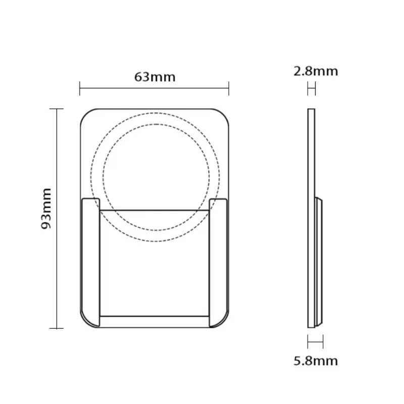Карманный телефон ЦАП сумка для хранения аудиодекодера