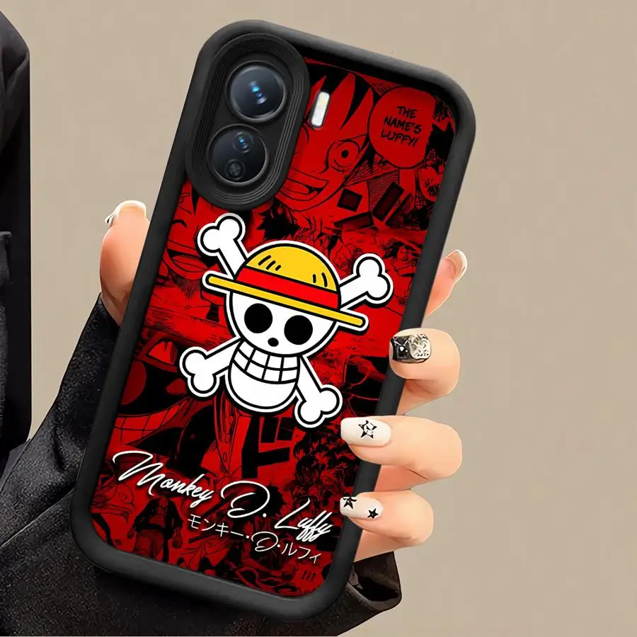 Чехол для телефона Xiaomi Redmi Note 13 Pro 11 12 5G 12S 10 4G 11Pro 12ProPlus Противоударный чехол Funda Anime