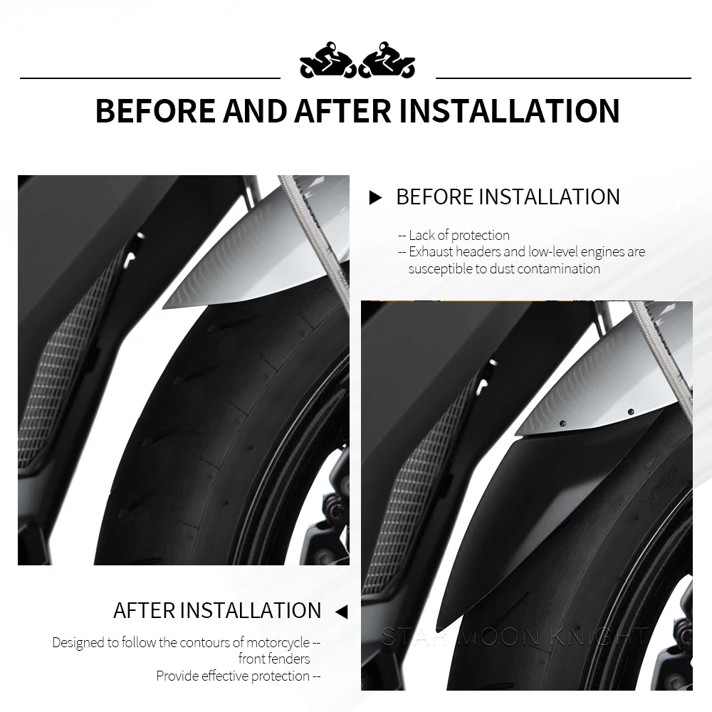 Удлинитель переднего крыла брызговик защита для шин BMW S1000RR 2019- S1000R M1000RR S 1000 R RR S1000