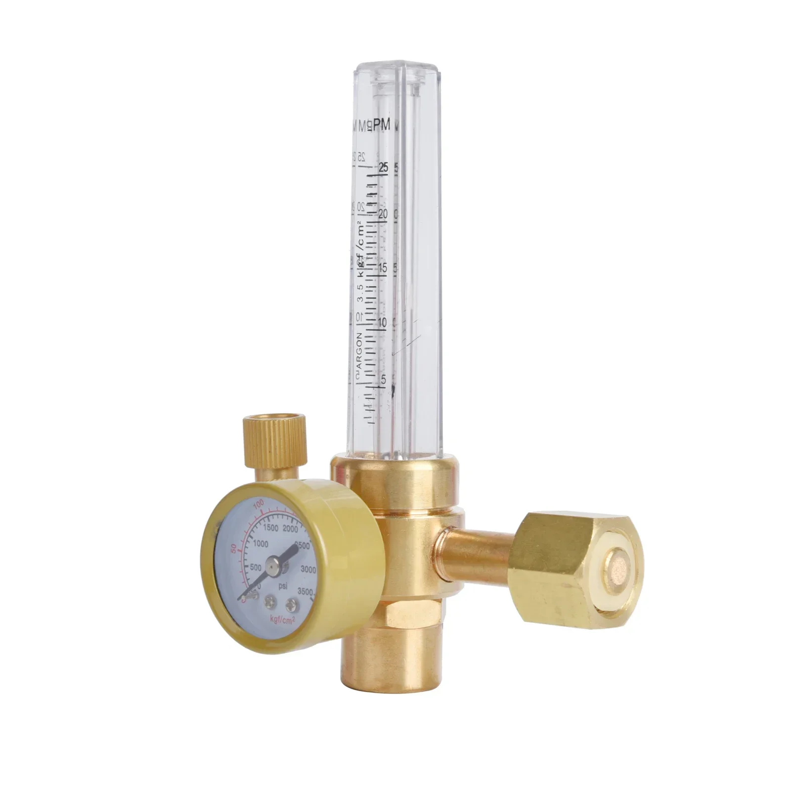 Латунный аргон/CO2 Mig Tig расходомер газовый регулятор манометр сварки 0-60 куб/ч W21.8