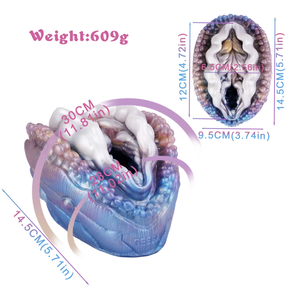 LUUK Abalone Мягкий мужской мастурбатор Мужская секс-игрушка Силиконовый карманный