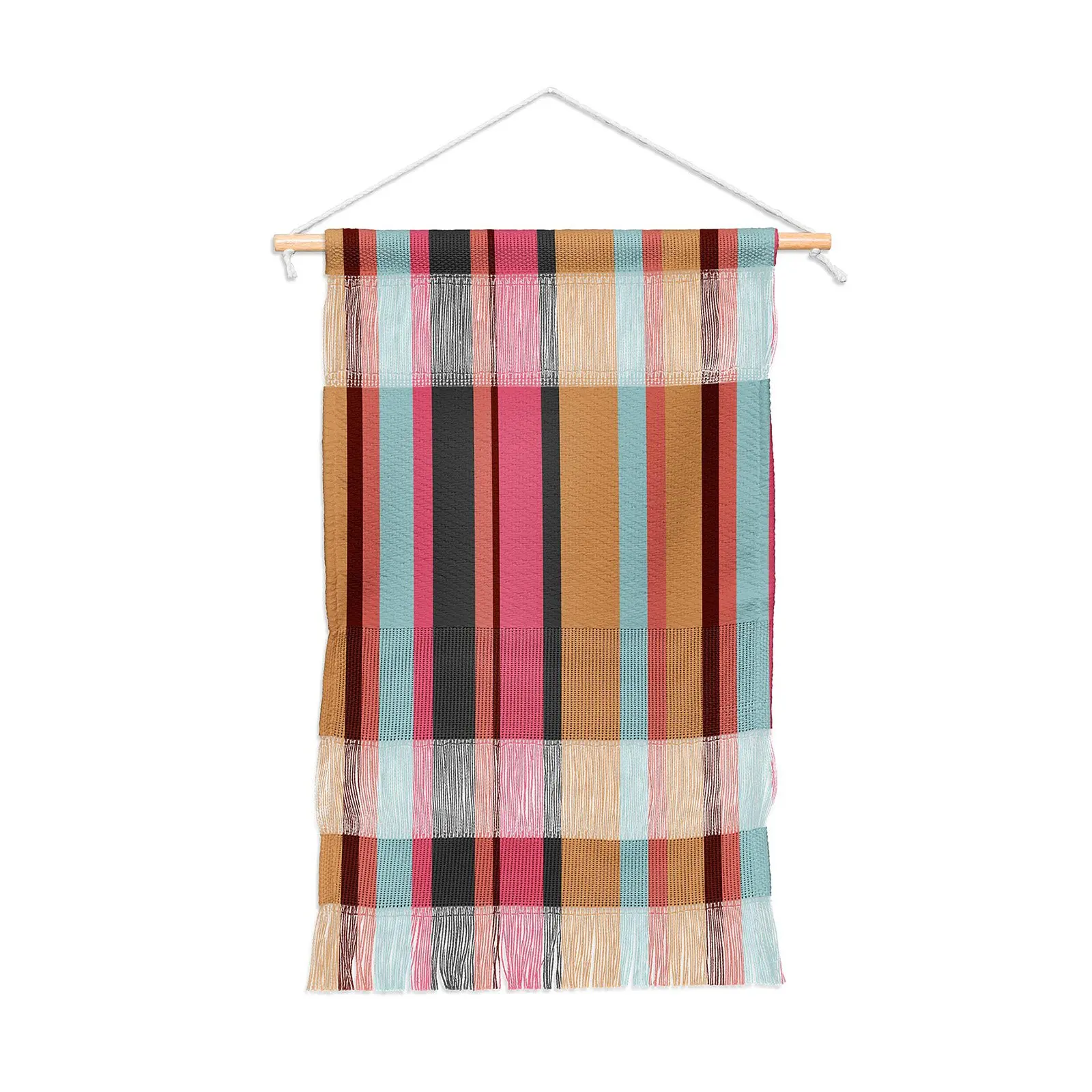 

Free Shipping Mexicali Stripe Portrait Wall Hanging
