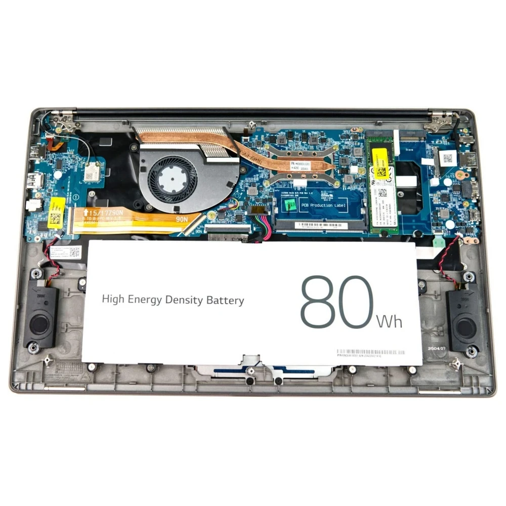 Оригинальный аккумулятор для ноутбука 80WH LBV7227E LG Gram 14Z980 14Z90N 15Z90N 15Z980 16Z90P 16T90P 17Z990