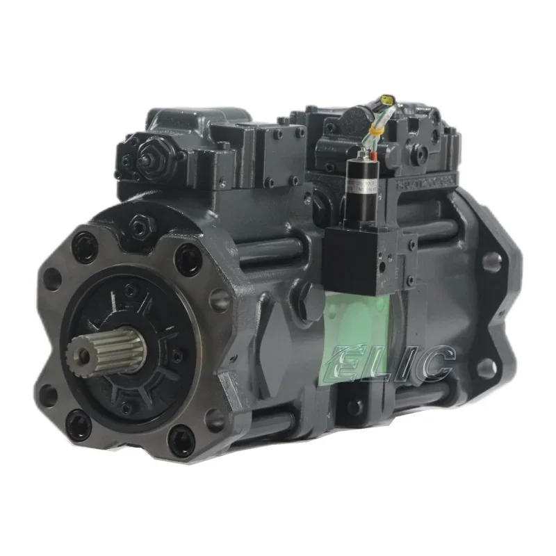 Фото Детали экскаватора ELIC Главный насос EC200B K3V112DT-9N2D 14571141 Гидравлический поршневой насос для замены №1