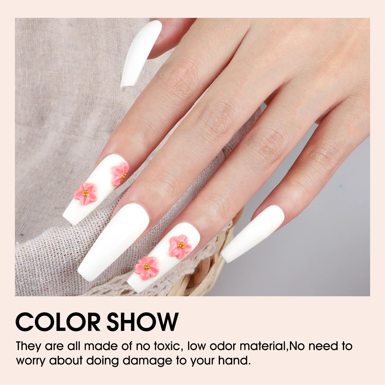 COSCELIA Акриловая Пудра 8 Г Профессиональный Полимер Для Ногтей Французского