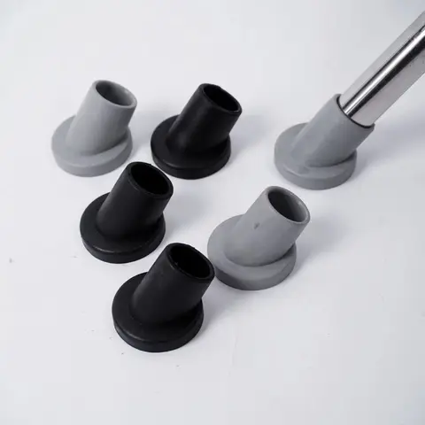 Rubber Stool Non-slip Leg Floor Protector Glide Nail Non-slip Foot 19mm/22mm Anti-Skid Protector Cap Walking Stick