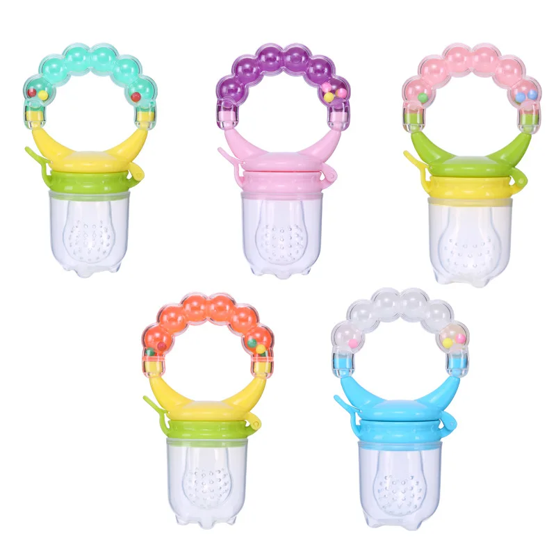 

Fresh Food Baby Nibbler Baby Pacifier Feeder Kids Silicone Fruit Nipples Feeding Safe Infant Baby Nipple Teat Soother Bottles