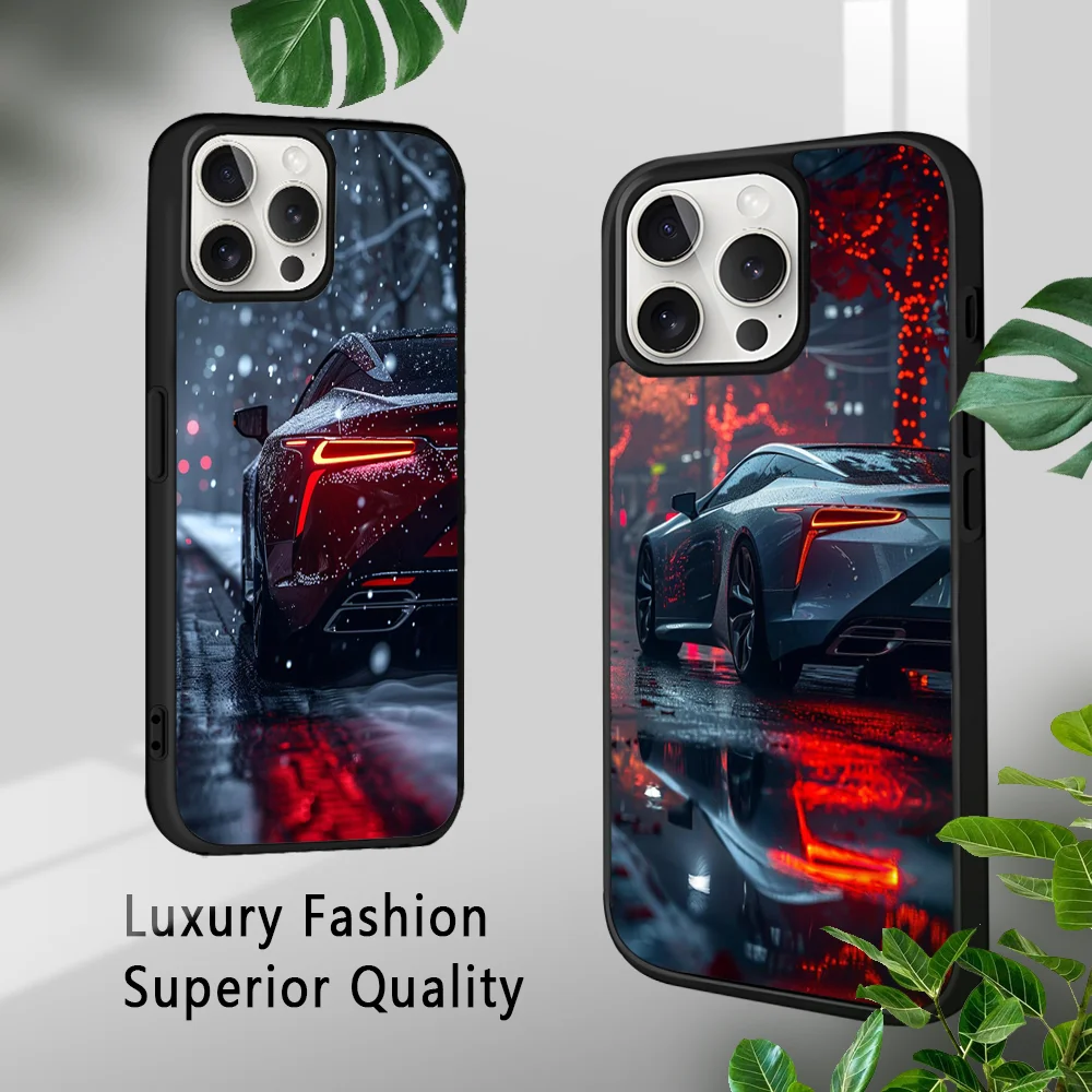 The Luxury Car L-Lexus-s Phone Case For iPhone 16 15 14 13 12 11 Pro Xs Max Mini Plus Celulares Hard Funda