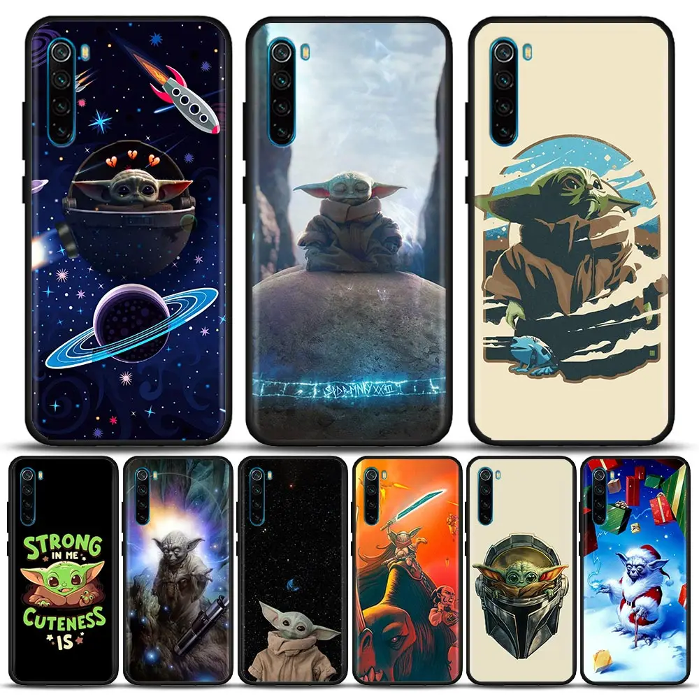 

Marvel Cute Funny Yoda Baby Groot Cartoon Phone Case For Redmi Note 11S 11T 11E 11 10 10S 9T 9S 9 8T 8 2021 7 Pro Xiaomi Cover