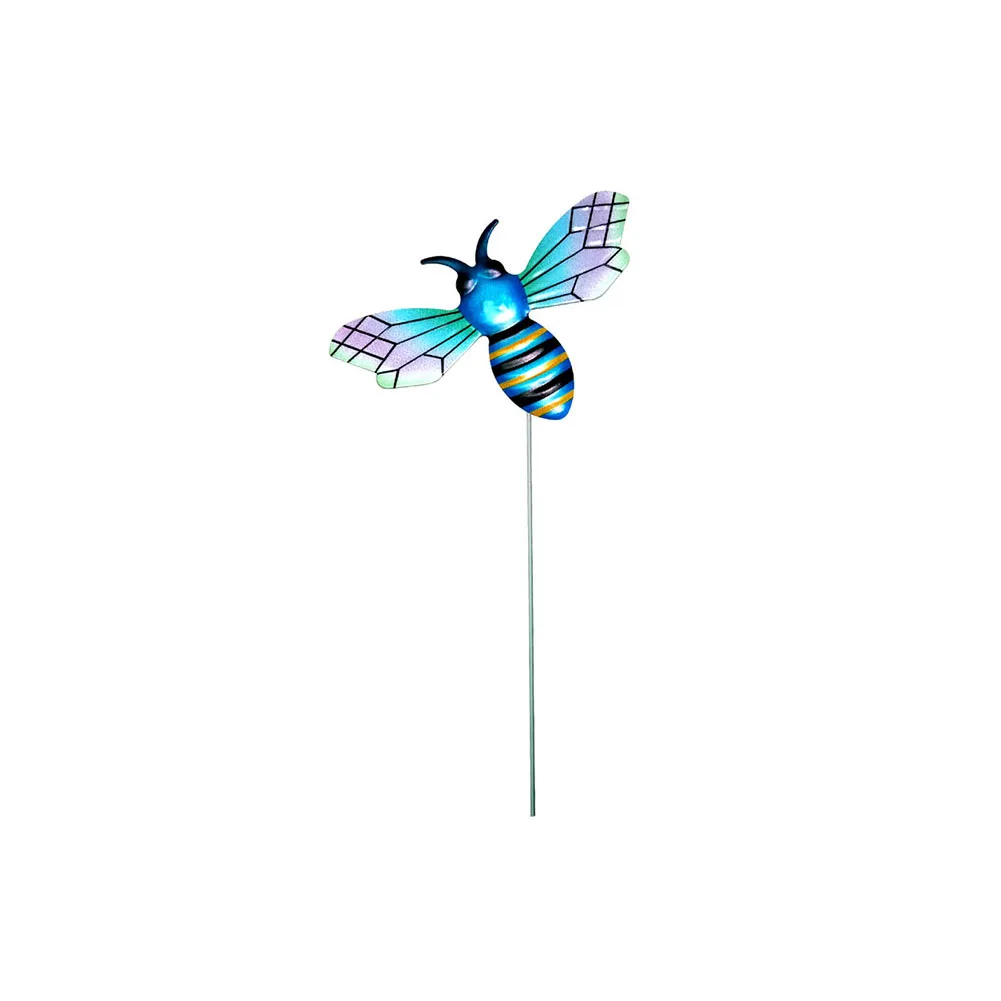 

Brand New Durable Metal Bee Stakes Ornament Sturdy Art Sculpture Decor
