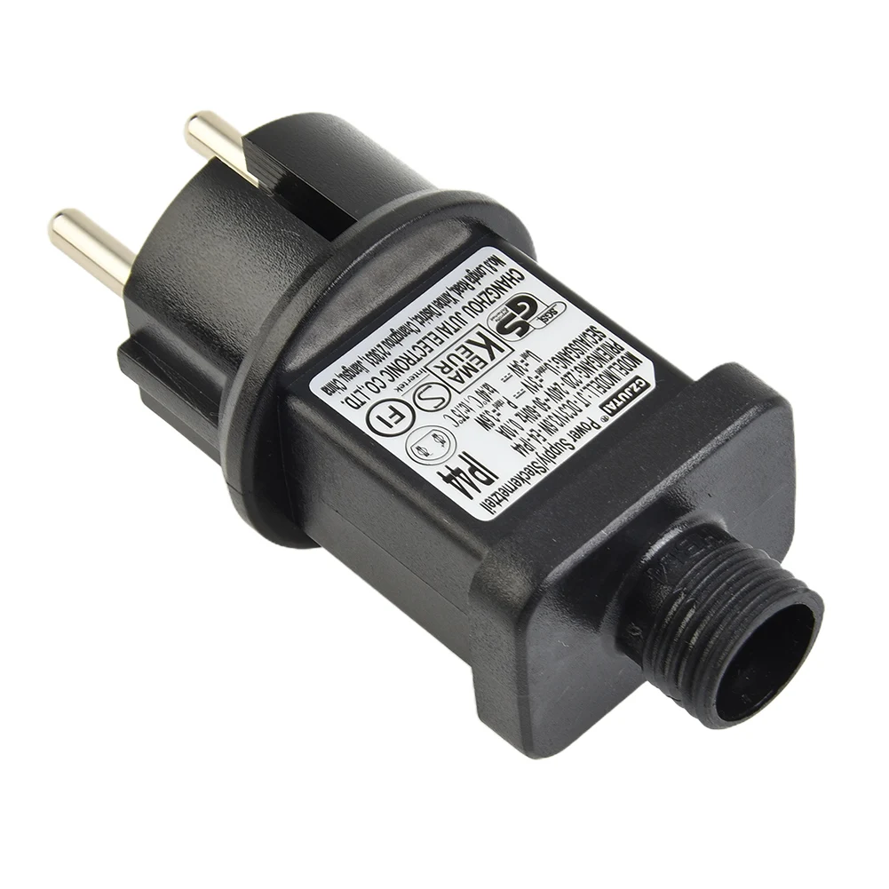 

Plug Adapter Diameter 15mm Driver Fairy Lights For 2-pin Connectors For Coded IP44 31V DC LED Max 3.6W Plastic