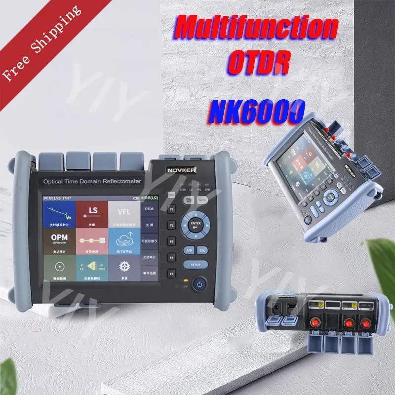 Оригинальный Многофункциональный оптический датчик времени OTDR NK6000 1310 нм 35/33 дБ