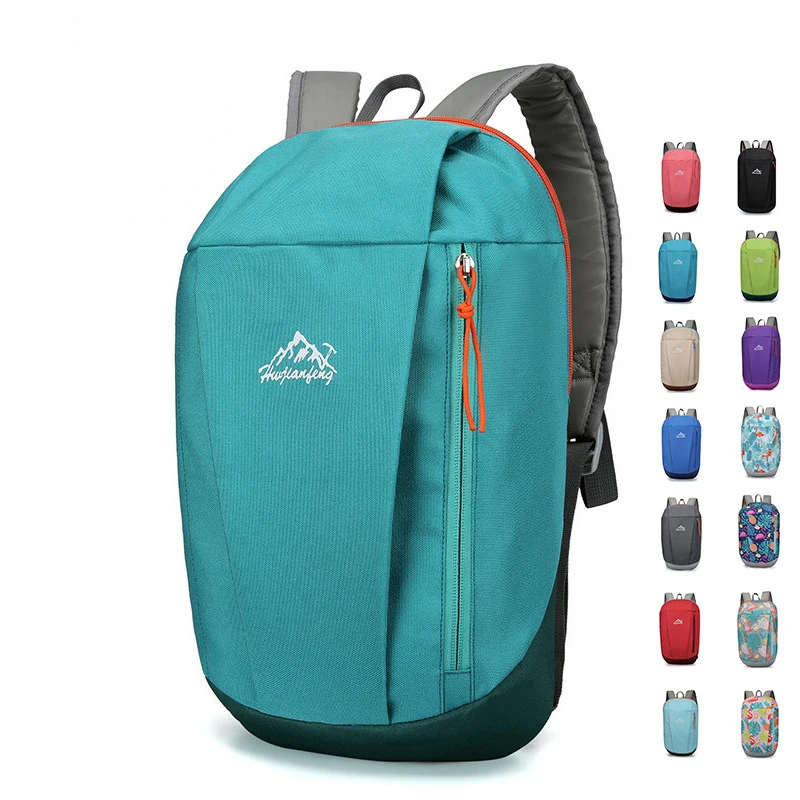 

Waterproof Backpack Sport Light Weight Travel Hiking Bag for Women Zipper Adjustable Belt Camping Knapsack Men Child 10L