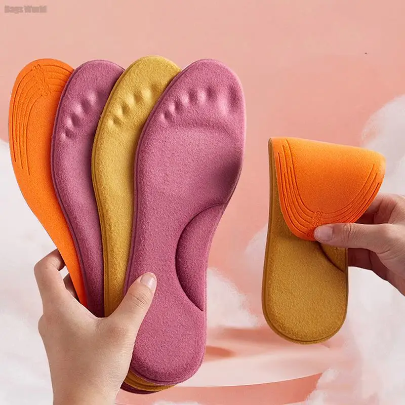 

Self Heated Thermal Insoles for Feet Warm Memory Foam Arch Support Insoles for Women Sports Shoes Self-heating Shoe Pads Winter