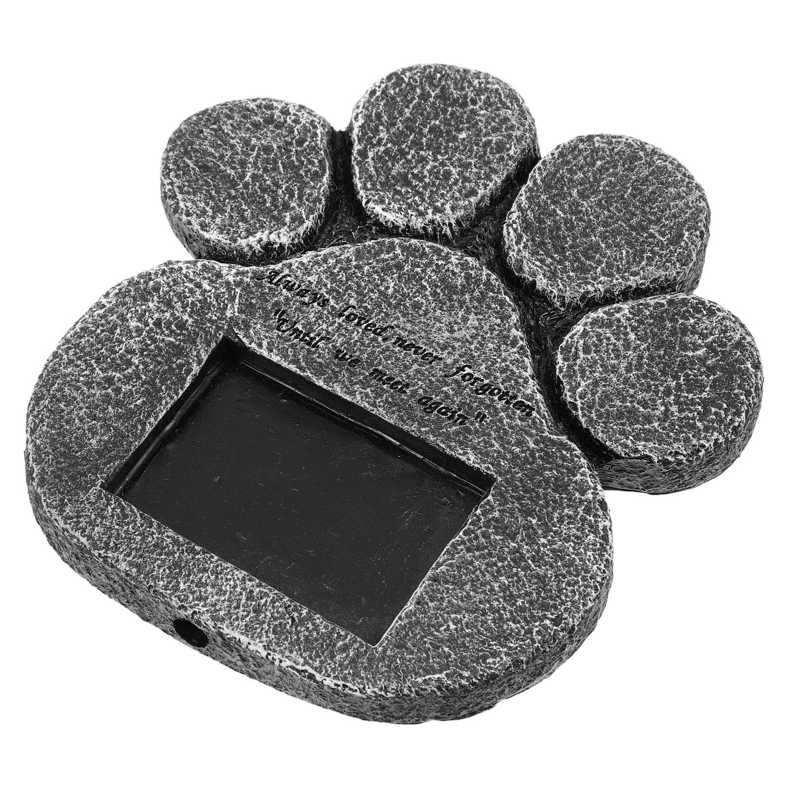 

Pet Memorial Tombstone Resin Dog Memorial Gravestone Pet Souvenir Headstone