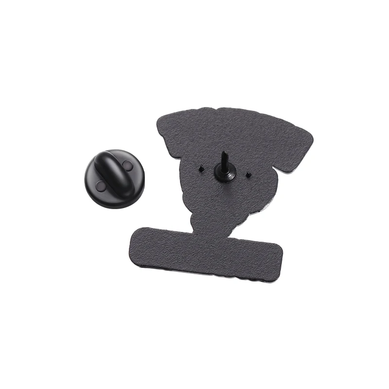 Брошь Спаренная но оптимальная эмалированные булавки забавная мультяшная