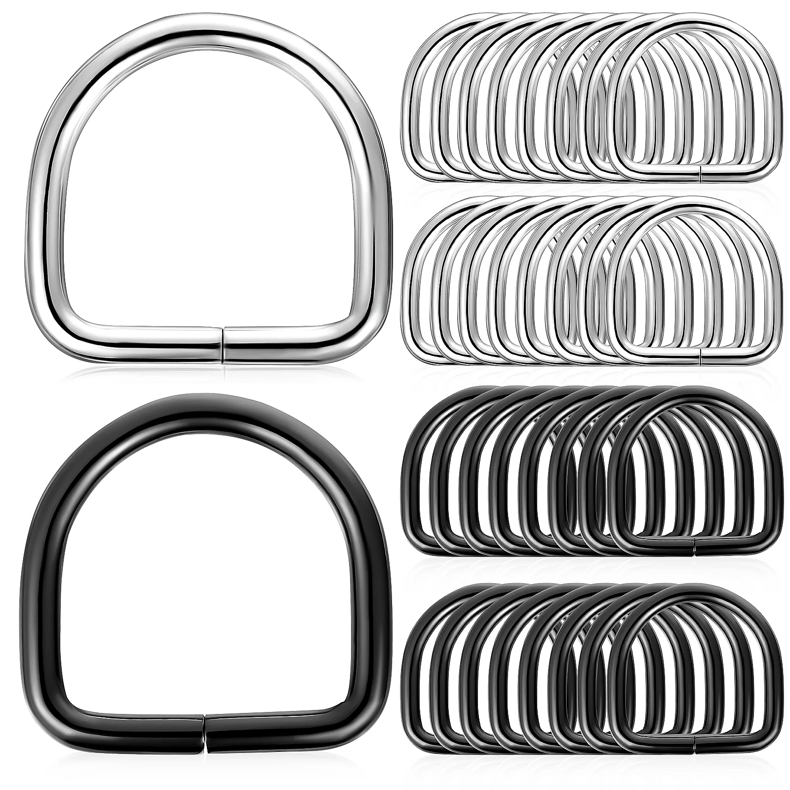 

Metal Rings Swivel Hooks For Purses Hardware Bag Making Belts Sewing Accessories Buckles Luggage Strap Wallet