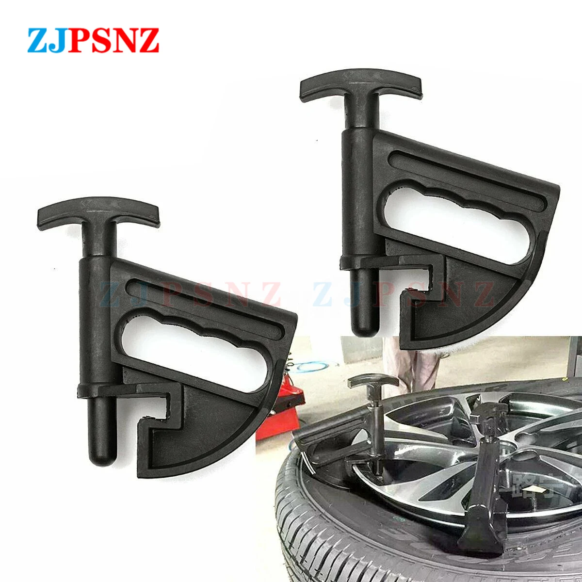 Car Tire Changer Clamp Parts Auto Tire Disassembly Removal Bead Rim Clamp Drop Center Tool Maintain Auxiliary Car Tool Universal