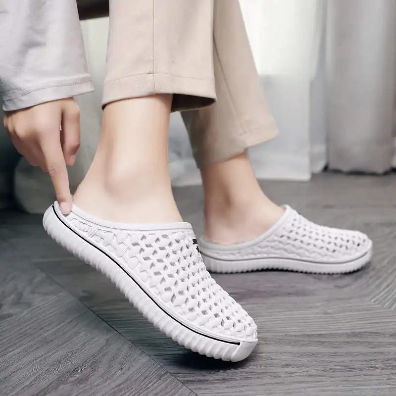 

Popular Goods 2021 Men's Slippers High-Tech Men's Summer Flip Flops Bot Men's Shoe Moccasinsfor Summer Men Sandals 2022 Tennis