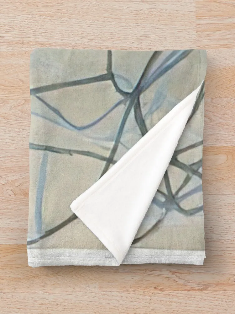 Brice Marden - The Studio 1990 г. Плед манга Дизайнерские одеяла