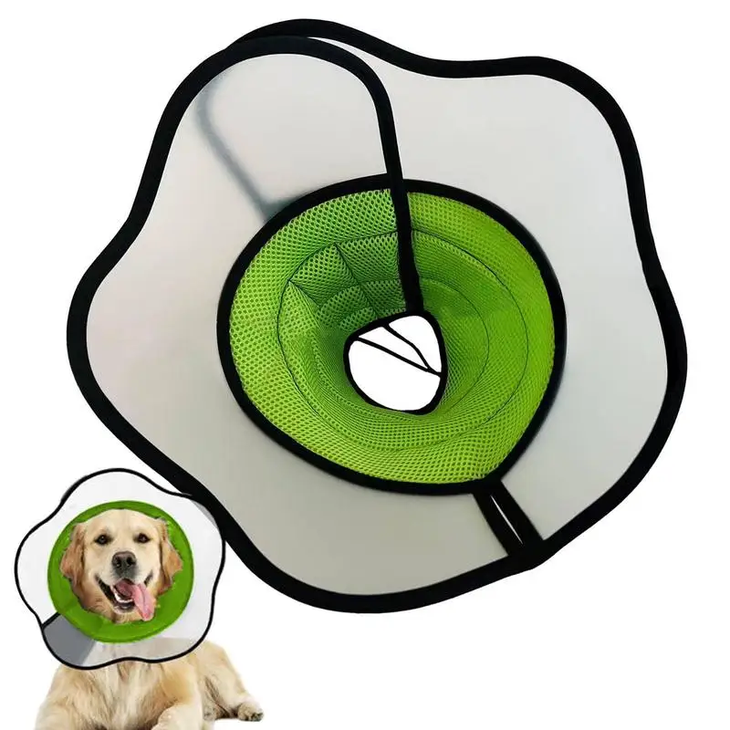 

Cat Cone Collar Adjustable Lightweight Pet Elizabethan Collar Soft Recovery E-Collar For Puppies Small Dogs & Cats