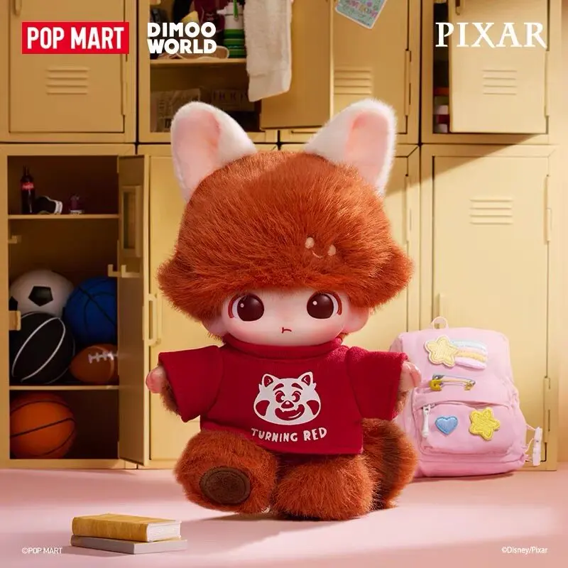 Фото POPMART DIMOO WORLD × PIXAR: Лимитированная коллекция, совместная серия, резиновая фигурка-сюрприз в закрытой коробке, милая игрушка-подарок, в наличии №4
