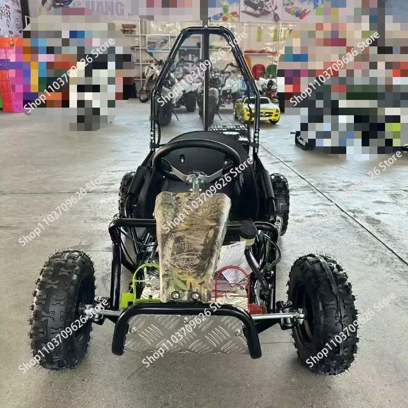 Фото Модифицированная модель гоночного картинга с возможностью модернизации, универсальные шины для ледовых трасс и гонок по шоссе. №2