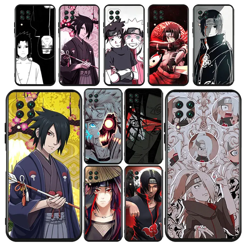 

Naruto Akatsuki Anime Fitted For Huawei Nova 2i 3 3i 5T 6 7 7i 8 8i 9 PRO Mate 10 20 40 Lite Pro Black Silicone Soft Phone Case
