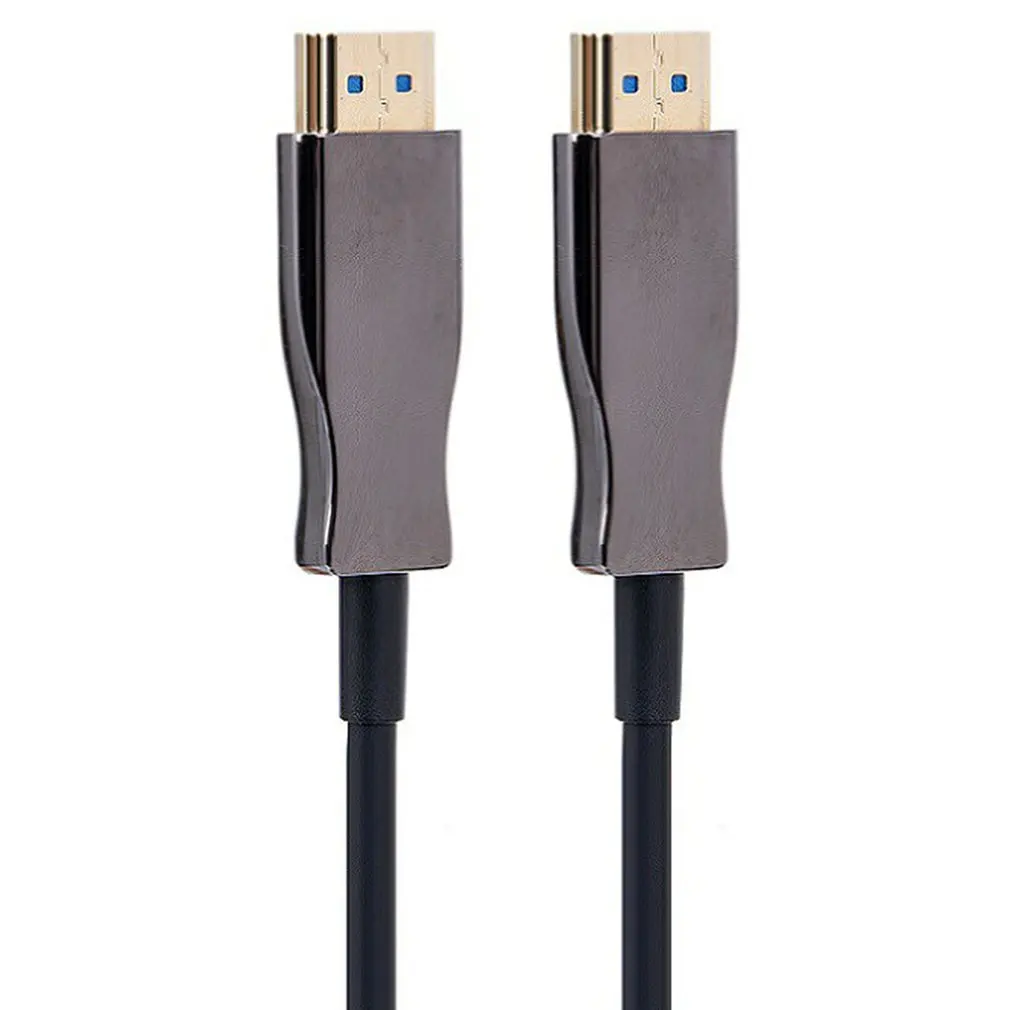 

Совместимый с HDMI оптоволоконный кабель для передачи данных, оптоволоконный кабель высокой четкости с поддержкой 2,0 4K @ 60 Гц, технические хар...