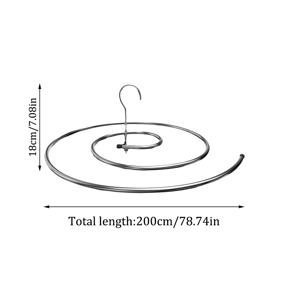

Спиральная вешалка из нержавеющей стали