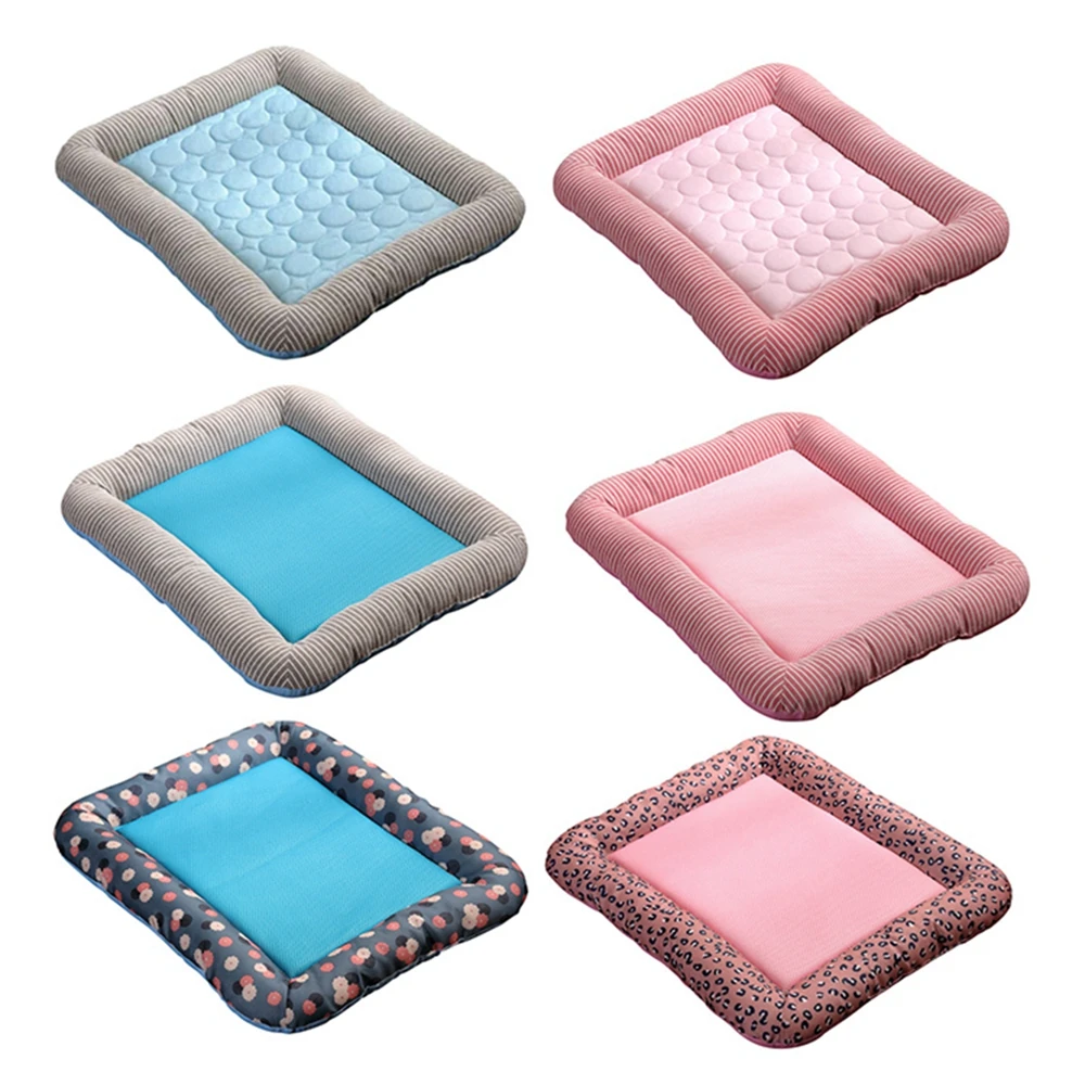 

Washable for Large Medium Small Pets Sleeping Summer Cool Dog Bed Mat Crate Pad Anti Slip Tatami Mattress New Arrival