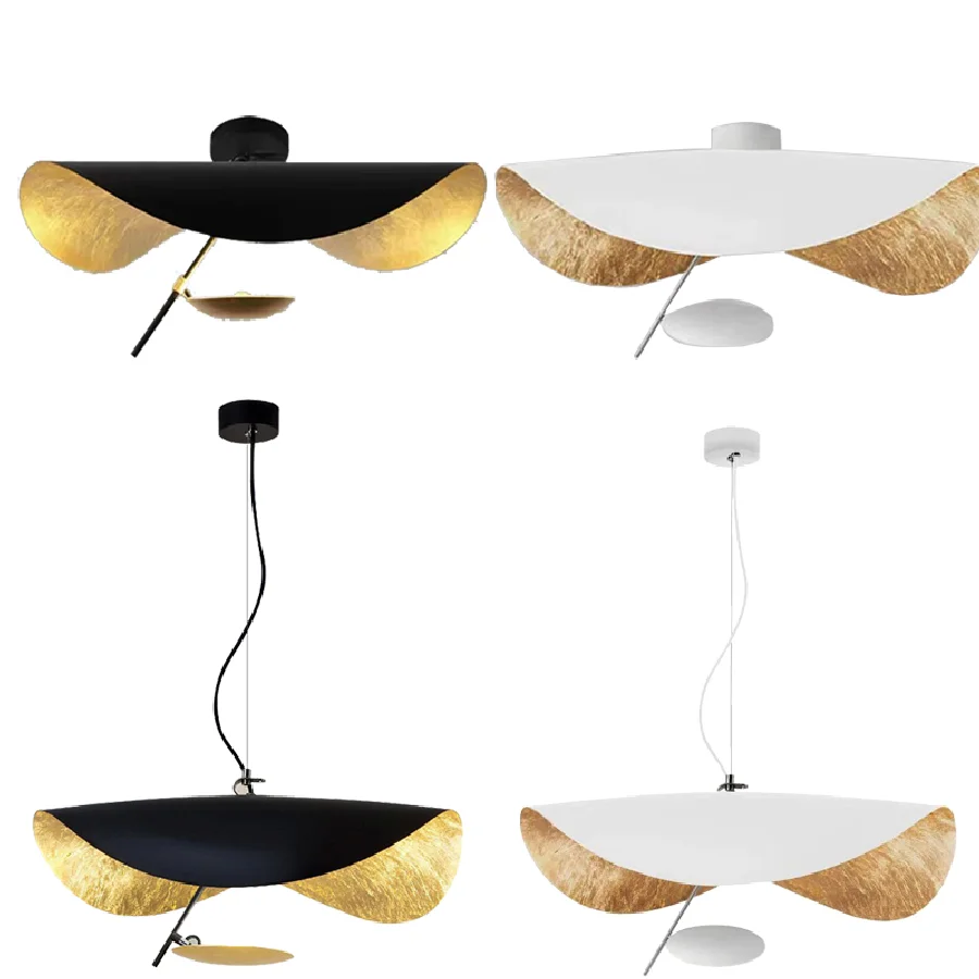 

Nordic Led Fancy Iron Lampshade Chandelier Gold Lusyres Pendant Lights Dimmable 2023 Suspension Luminaire for Dining Foyer